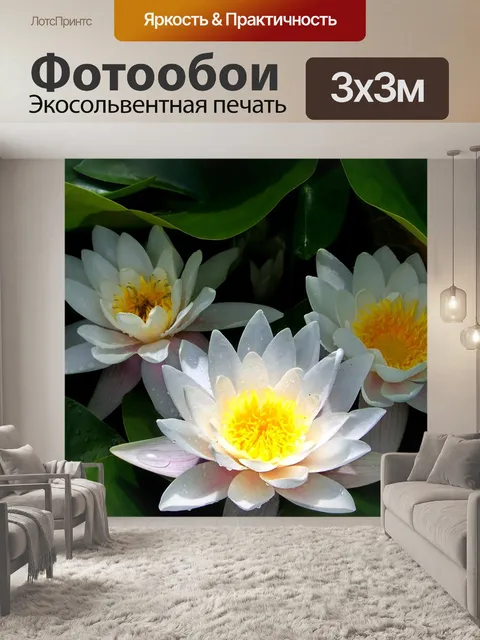Фотообои Lake rose
