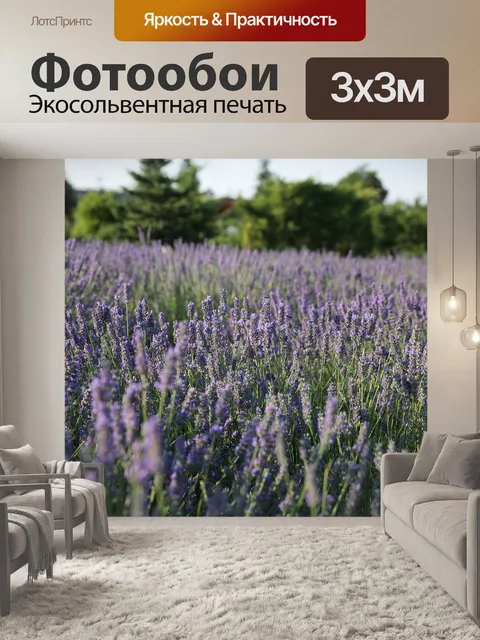 Фотообои Лаванда