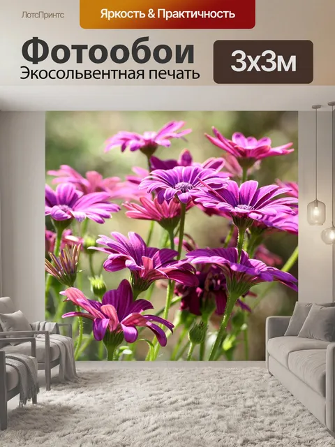 Фотообои Цветы