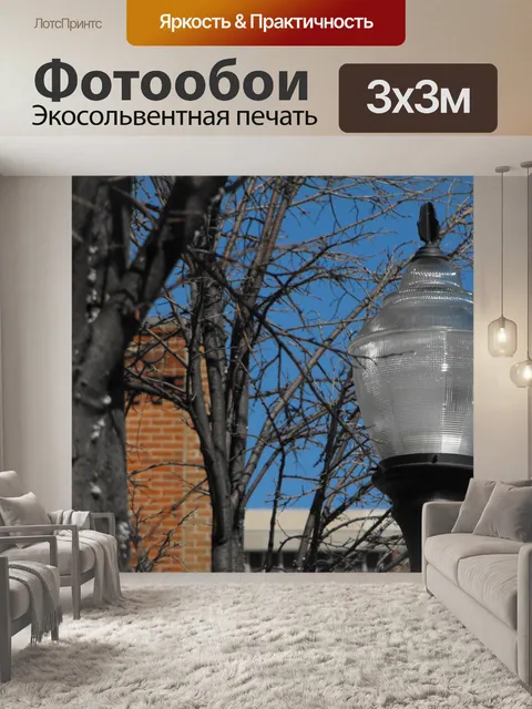Фотообои Уличный фонарь