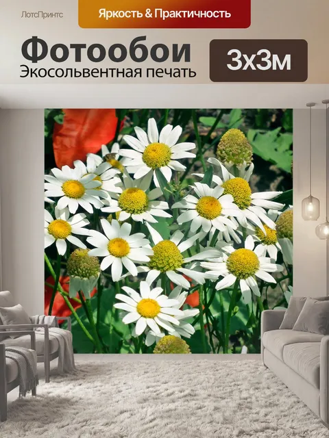 Фотообои Цветы