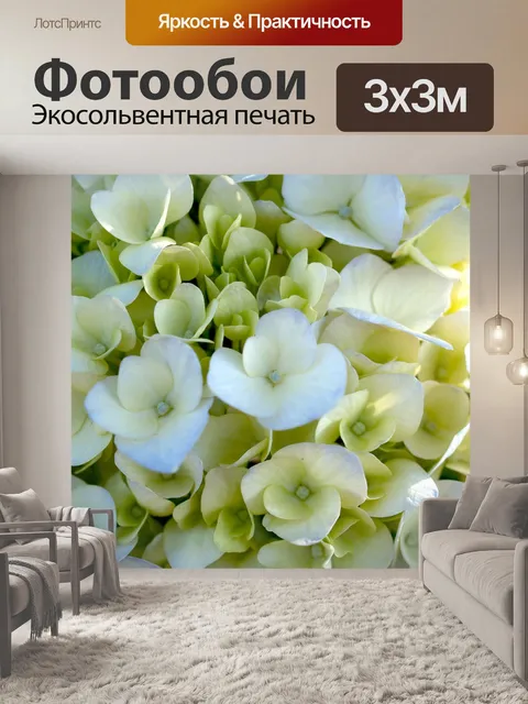 Фотообои Цветник на горе Дои Интанон