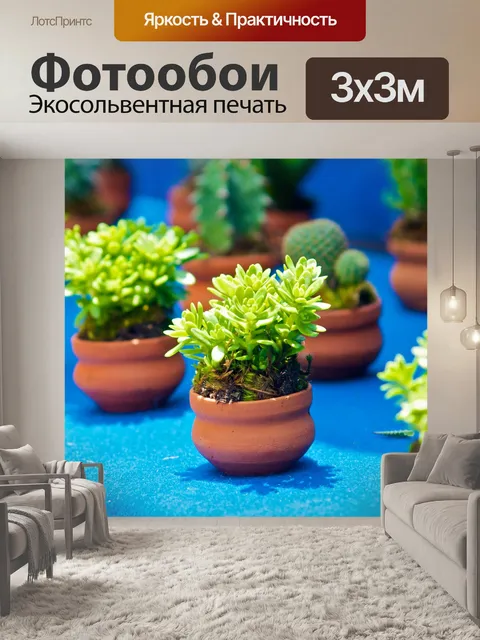Фотообои Маленькие Зеленые растения для продажи