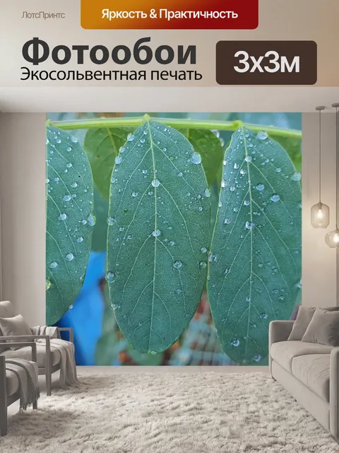 Фотообои Листья