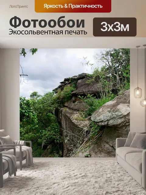 Фотообои Фа Луанг Водопад Лесопарк