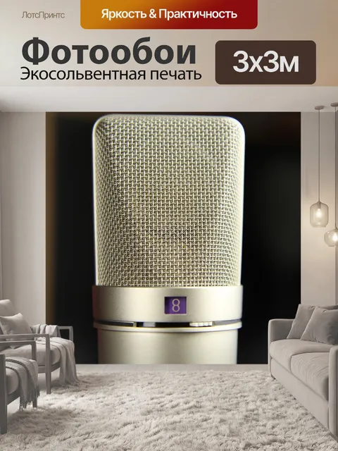 Фотообои Микрофон