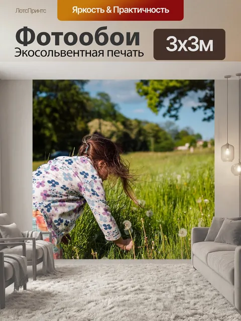 Фотообои Одуванчик