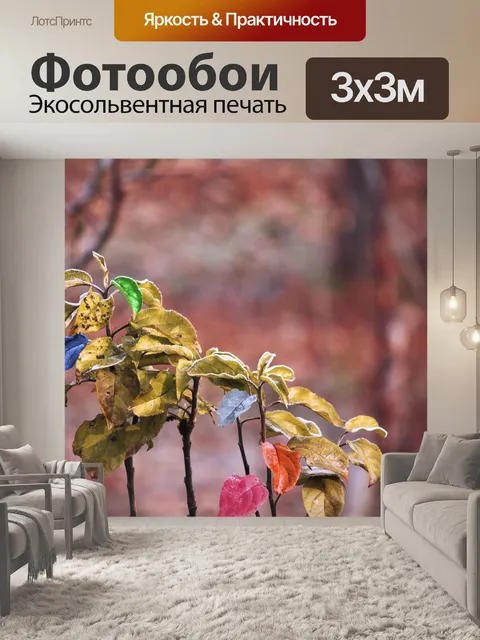 Фотообои Листья