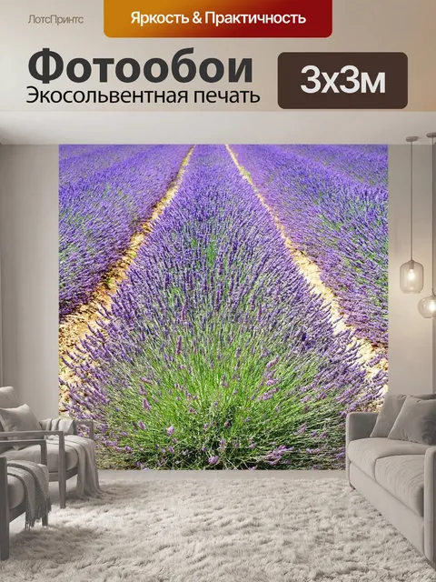 Фотообои Лаванда