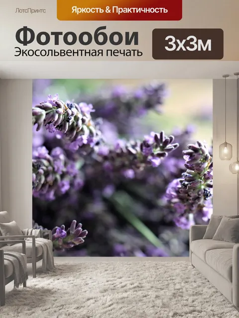 Фотообои Лаванда