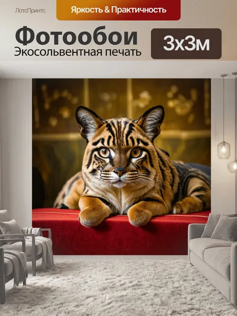 Фотообои животные в стиле барокко
