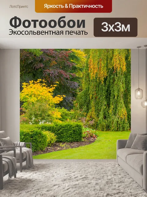 Фотообои Осень в парке