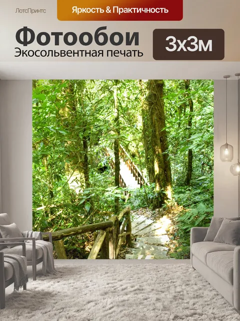 Фотообои Природа тропический лес дои Интанон наци