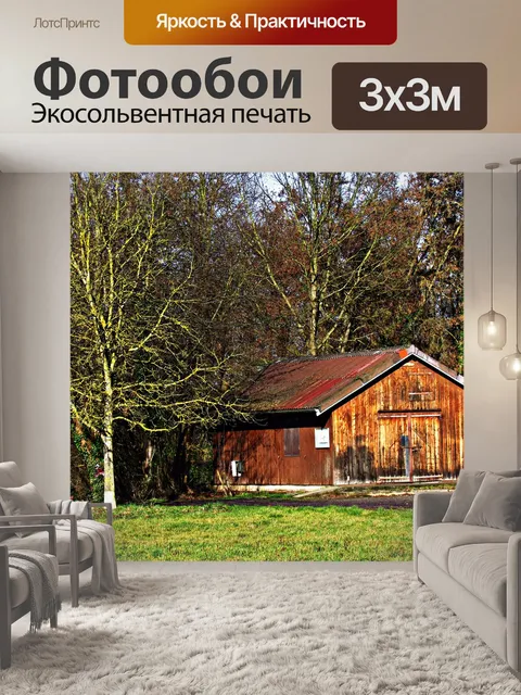 Фотообои Коттедж