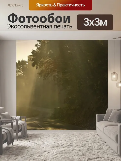 Фотообои Лучи солнца