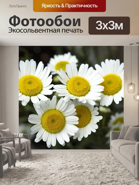 Фотообои Цветы