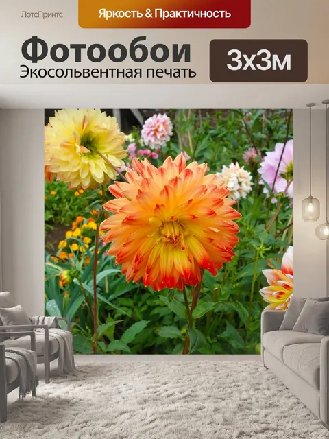 Фотообои Цветы