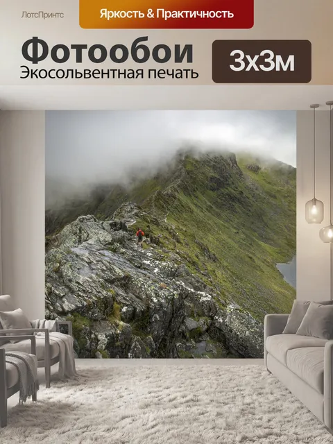 Фотообои Шагающий край и Хевельлин