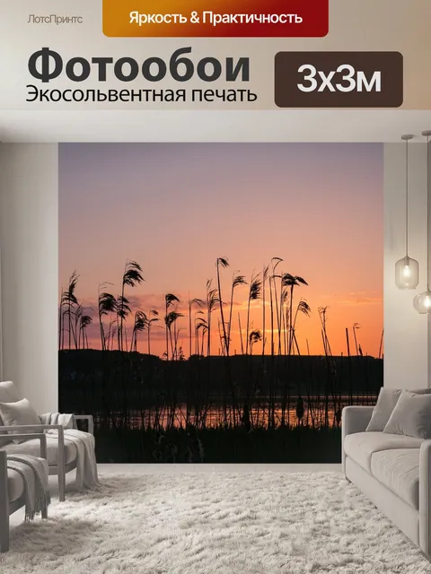 Фотообои Заход солнца