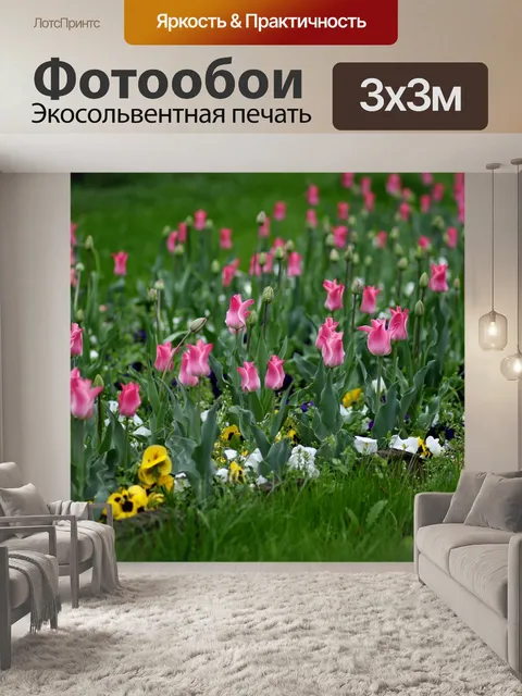 Фотообои Тюльпаны