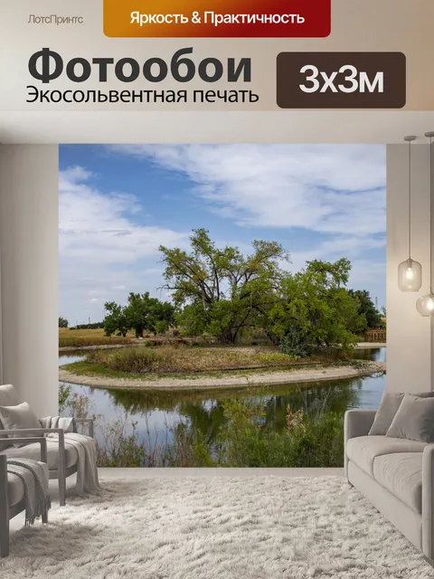 Фотообои заболоченный остров