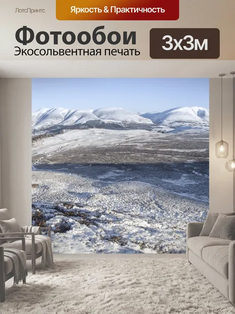 Фотообои Зимний пейзаж
