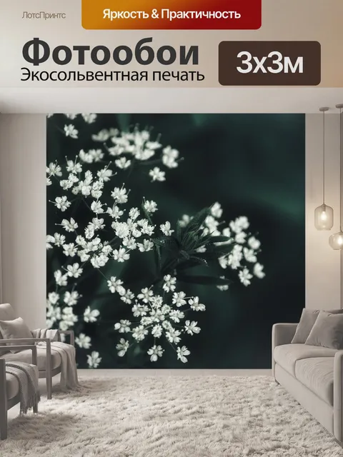 Фотообои Цветы