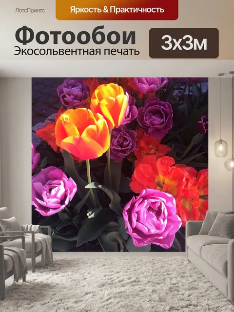 Фотообои Тюльпаны