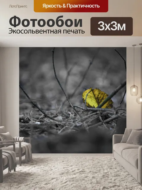 Фотообои Осенние листья