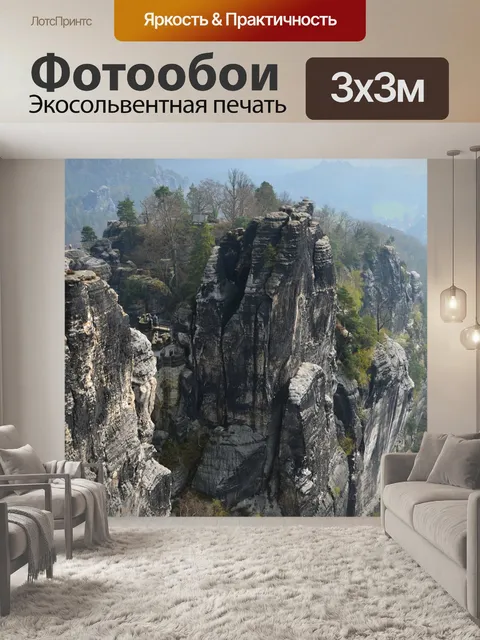 Фотообои Эльбские песчаниковые горы