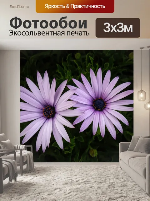 Фотообои Цветы
