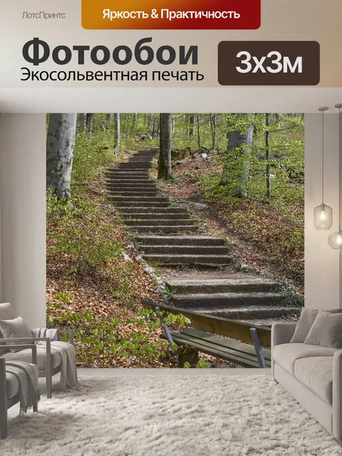 Фотообои Лесная тропа
