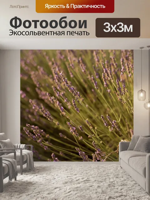 Фотообои Лаванда