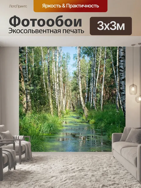 Фотообои Березы