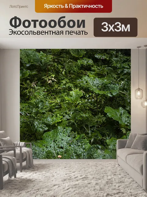 Фотообои Листья