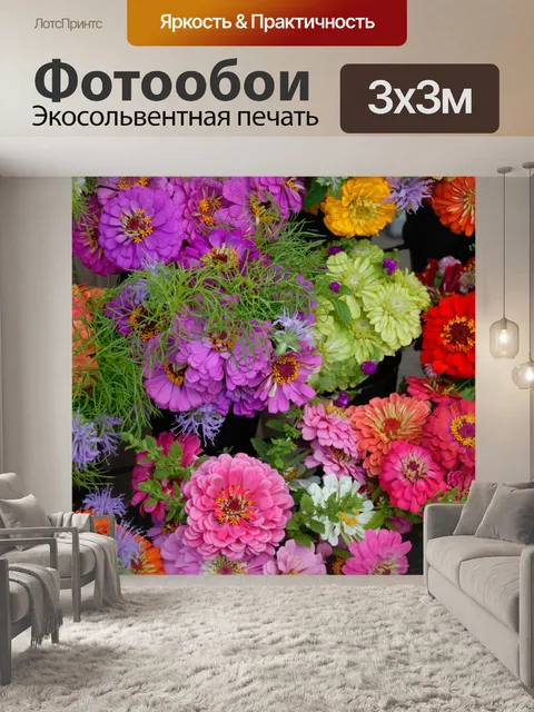 Фотообои Маргаритки Гербер