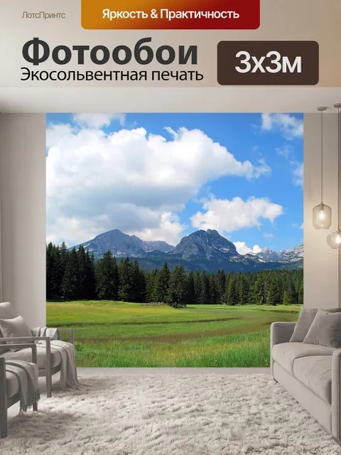 Фотообои Луг