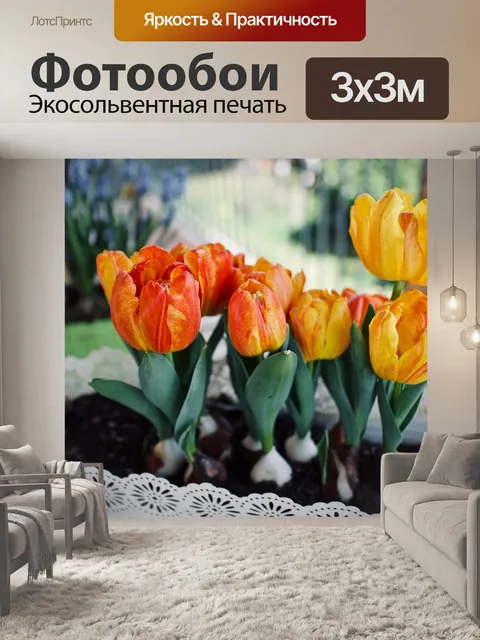 Фотообои Цветы