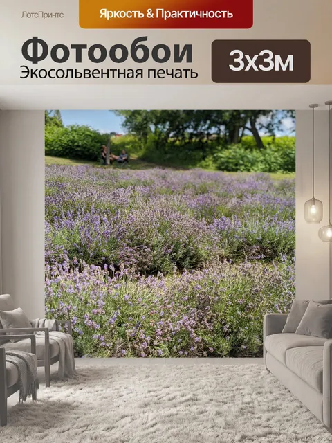 Фотообои Лаванда