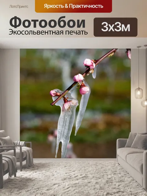 Фотообои Расцветает