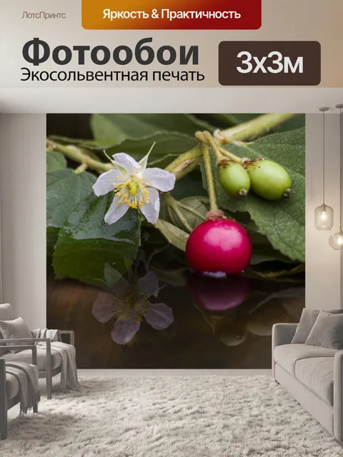 Фотообои Дерево рыбы яйцо