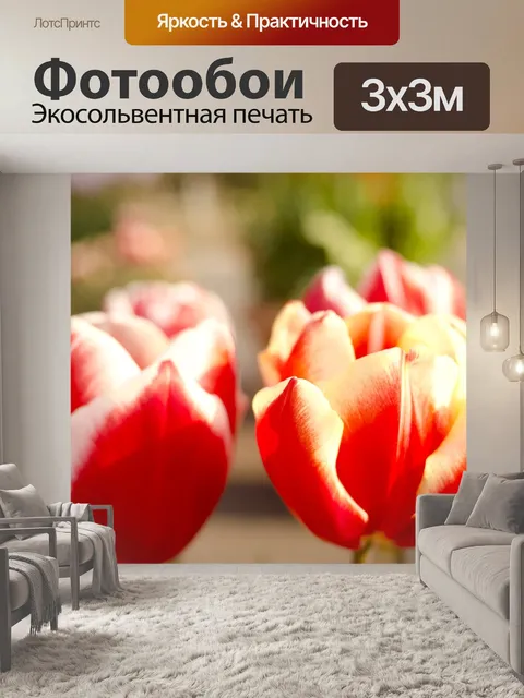 Фотообои Цветы