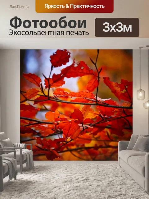 Фотообои Лист