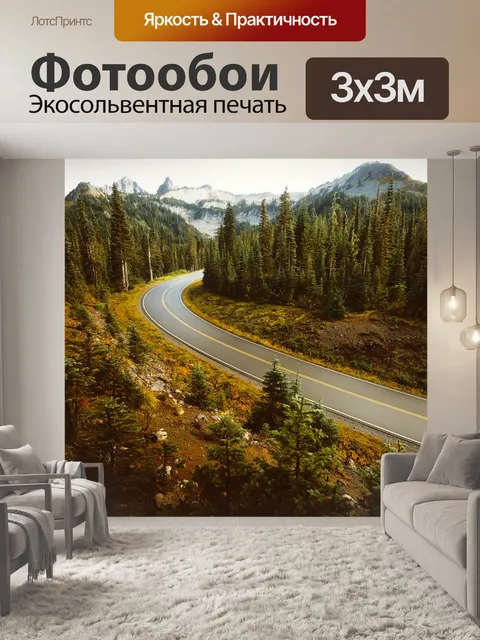 Фотообои Дорога