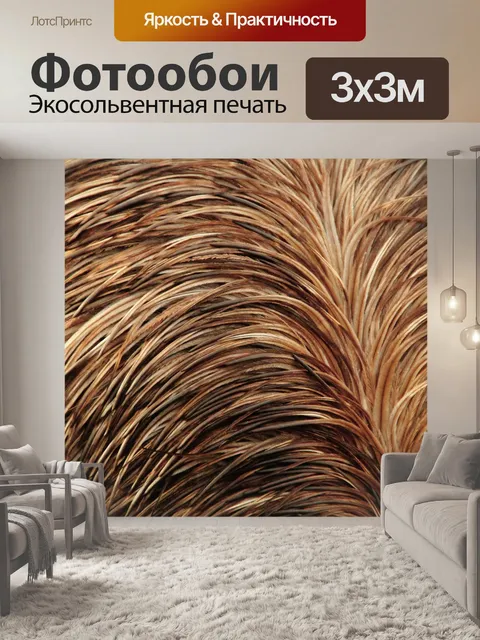 Фотообои Перья оперения фоновой текстуры