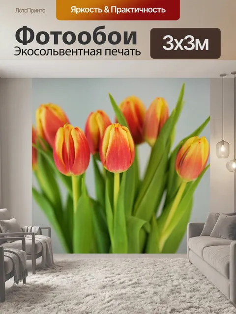 Фотообои Цветы