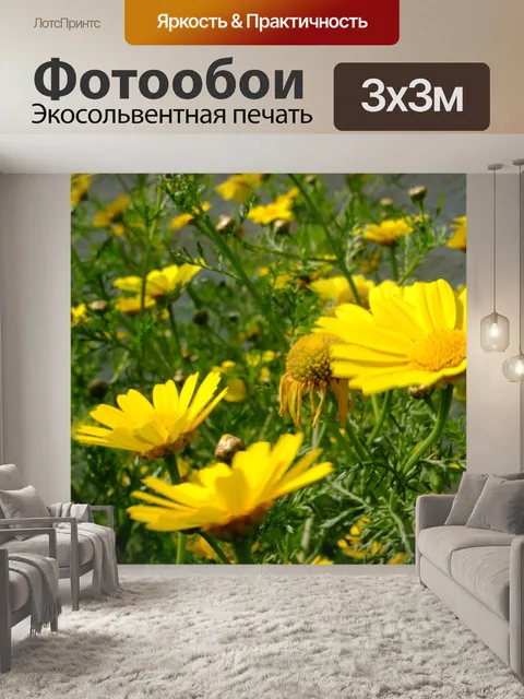 Фотообои Цветы