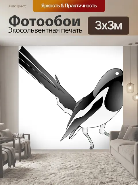 Фотообои Сорока