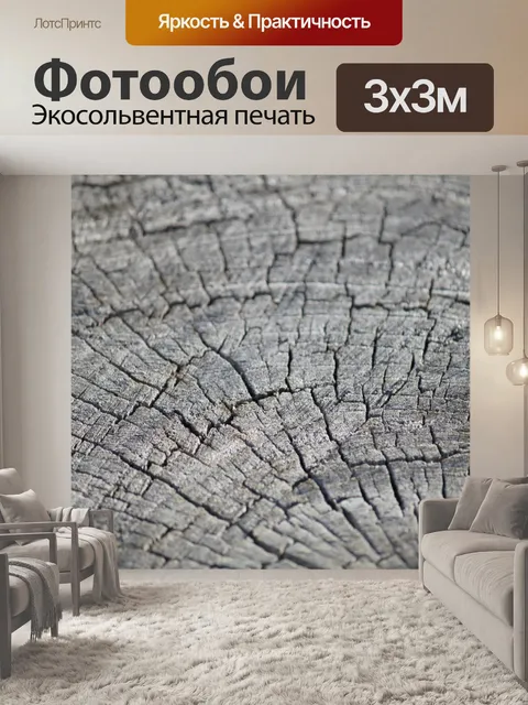 Фотообои Дерево Кольца