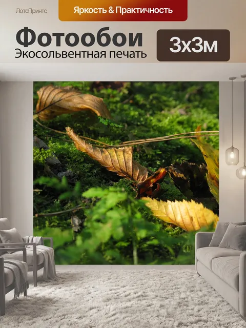 Фотообои Лист